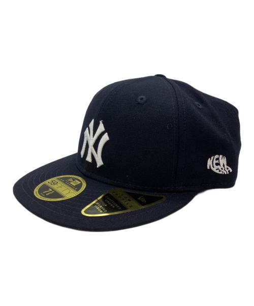 New Era（ニューエラ）New Era (ニューエラ) KITH (キス) ニューヨーク・ヤンキース (ニューヨーク・ヤンキース) キャップ ネイビー サイズ:7 5/8の古着・服飾アイテム