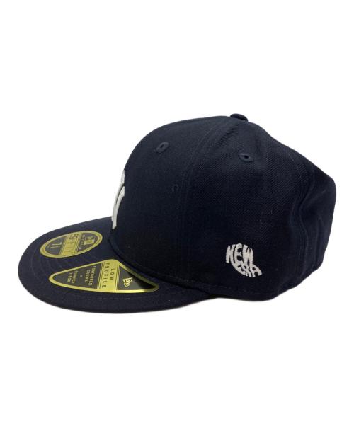New Era（ニューエラ）New Era (ニューエラ) KITH (キス) ニューヨーク・ヤンキース (ニューヨーク・ヤンキース) キャップ ネイビー サイズ:7 5/8の古着・服飾アイテム