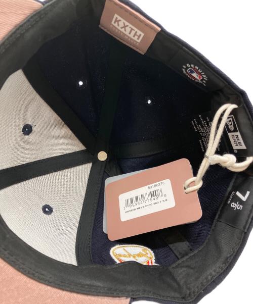 New Era（ニューエラ）New Era (ニューエラ) KITH (キス) ニューヨーク・ヤンキース (ニューヨーク・ヤンキース) キャップ ネイビー サイズ:7 5/8の古着・服飾アイテム