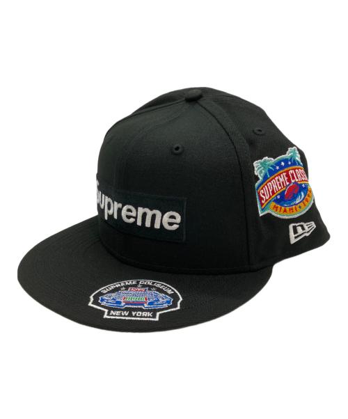 SUPREME（シュプリーム）Supreme (シュプリーム) New Era (ニューエラ) Championships Box Logo ブラック サイズ:7-5/8の古着・服飾アイテム