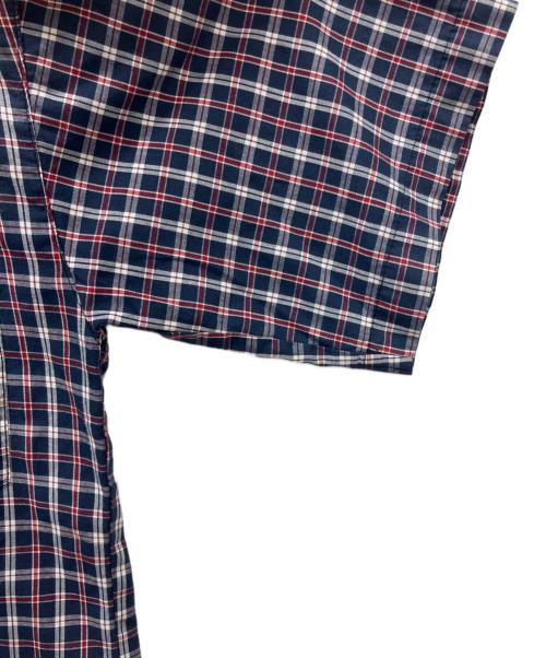 stussy（ステューシー）stussy (ステューシー) 半袖シャツ ネイビー×レッド サイズ:Mの古着・服飾アイテム
