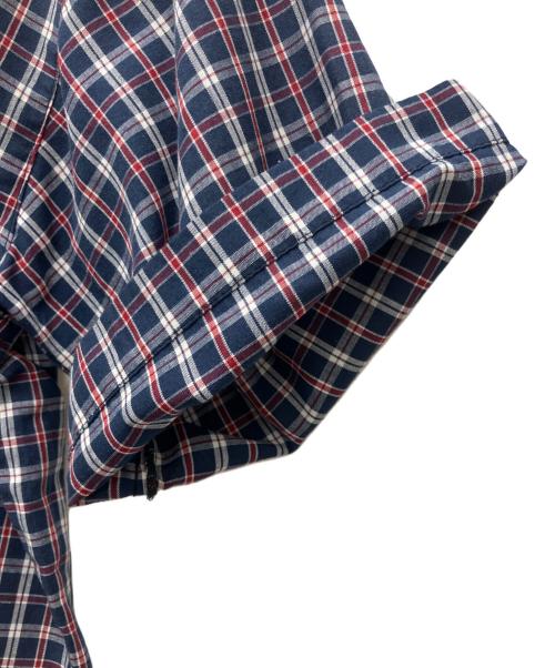 stussy（ステューシー）stussy (ステューシー) 半袖シャツ ネイビー×レッド サイズ:Mの古着・服飾アイテム