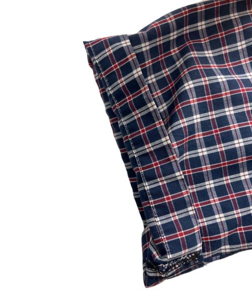 stussy（ステューシー）stussy (ステューシー) 半袖シャツ ネイビー×レッド サイズ:Mの古着・服飾アイテム