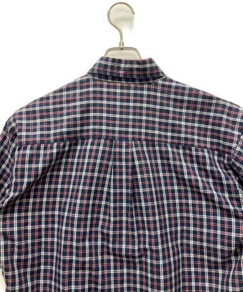 stussy（ステューシー）stussy (ステューシー) 半袖シャツ ネイビー×レッド サイズ:Mの古着・服飾アイテム
