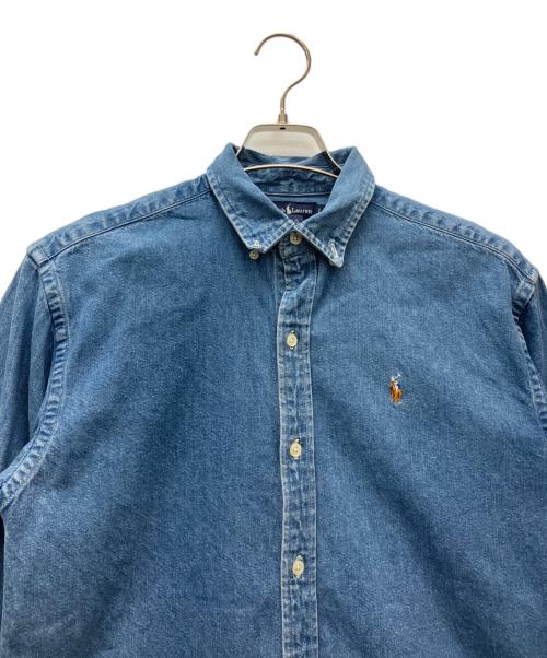 RALPH LAUREN（ラルフローレン）RALPH LAUREN (ラルフローレン) 長袖シャツ インディゴ サイズ:Lの古着・服飾アイテム