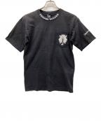 CHROME HEARTSクロムハーツ）の古着「ダガーポケットTシャツ」｜ブラック