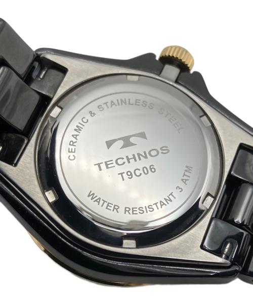 TECHNOS（テクノス）TECHNOS (テクノス) 腕時計 ブラックの古着・服飾アイテム