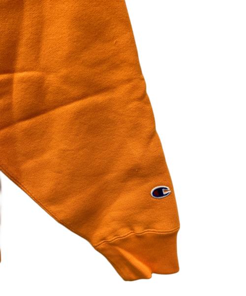 Champion（チャンピオン）Champion (チャンピオン) ドラゴンボール (ドラゴンボール) 裏起毛リバースウィーブスウェット オレンジ サイズ:Mの古着・服飾アイテム