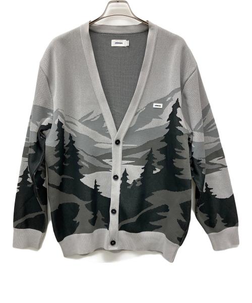 ATMOS（アトモス）atmos (アトモス) 厚手カーディガン グレー サイズ:XLの古着・服飾アイテム