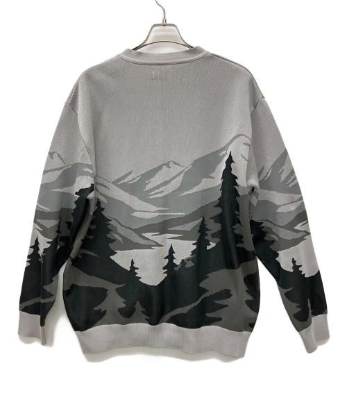 ATMOS（アトモス）atmos (アトモス) 厚手カーディガン グレー サイズ:XLの古着・服飾アイテム