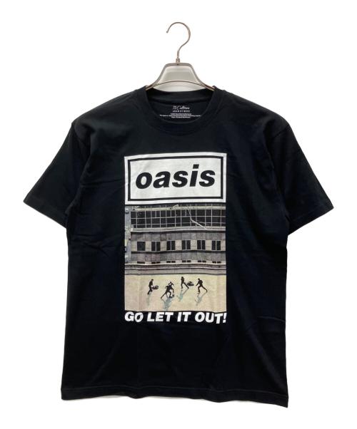 Adam et Rope（アダム エ ロペ）Adam et Rope (アダム エ ロペ) 10 cluture oasis (オアシス) 半袖カットソー ブラック サイズ:Lの古着・服飾アイテム