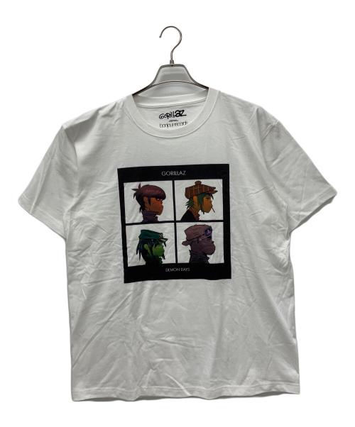GORILLAZ（ゴリラズ）GORILLAZ (ゴリラズ) 半袖カットソー ホワイト サイズ:XLの古着・服飾アイテム