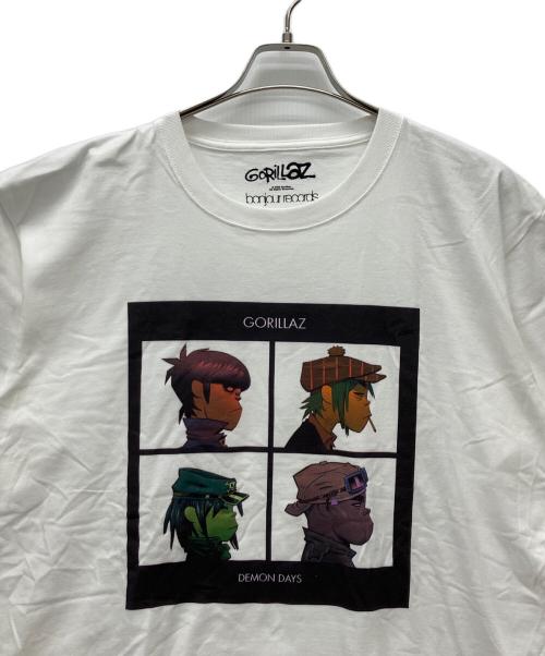 GORILLAZ（ゴリラズ）GORILLAZ (ゴリラズ) 半袖カットソー ホワイト サイズ:XLの古着・服飾アイテム