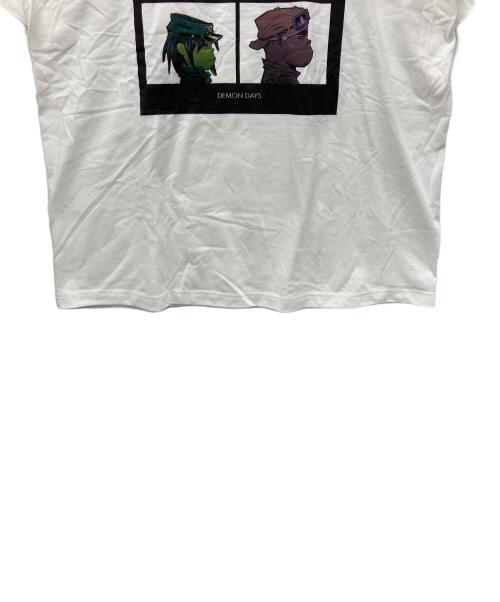 GORILLAZ（ゴリラズ）GORILLAZ (ゴリラズ) 半袖カットソー ホワイト サイズ:XLの古着・服飾アイテム