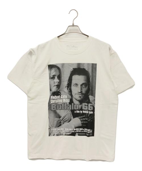 Adam et Rope（アダム エ ロペ）Adam et Rope (アダム エ ロペ) 10culture (テンカルチャー) Buffalo66 半袖カットソー ホワイト サイズ:XLの古着・服飾アイテム