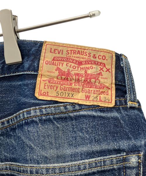 LEVI'S（リーバイス）LEVI'S (リーバイス) 1955年復刻501XXボタンフライデニムパンツ インディゴ サイズ:W36L34の古着・服飾アイテム