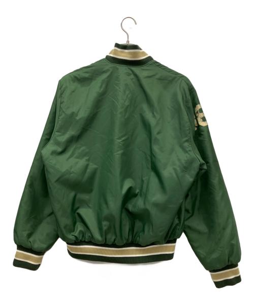 sportstation（スポーツステーション）sportstation (スポーツステーション) ナイロンブルゾン グリーン サイズ:Lの古着・服飾アイテム