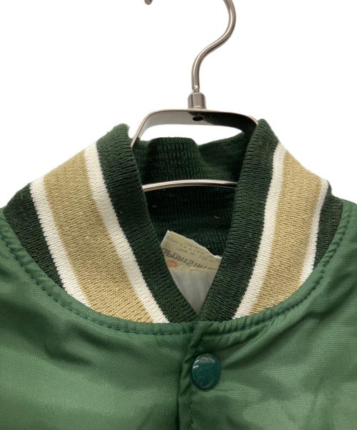 sportstation（スポーツステーション）sportstation (スポーツステーション) ナイロンブルゾン グリーン サイズ:Lの古着・服飾アイテム
