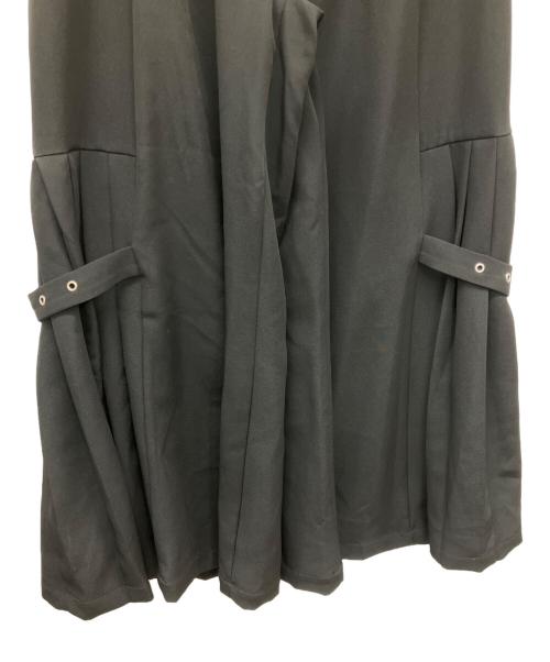ellno loset（エルノロゼット）ellno loset (エルノロゼット) ワイドパンツ ブラック サイズ:Lの古着・服飾アイテム