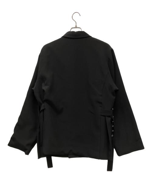 ellno loset（エルノロゼット）ellno loset (エルノロゼット) ジャケット ブラック サイズ:Lの古着・服飾アイテム