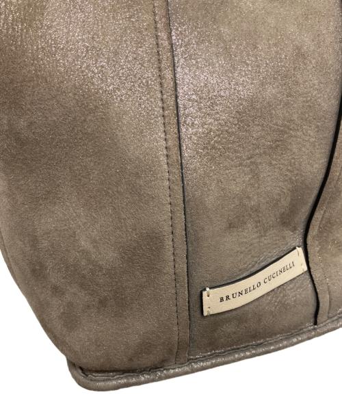 BRUNELLO CUCINELLI（ブルネロクチネリ）BRUNELLO CUCINELLI (ブルネロクチネリ) トートバッグ ベージュの古着・服飾アイテム