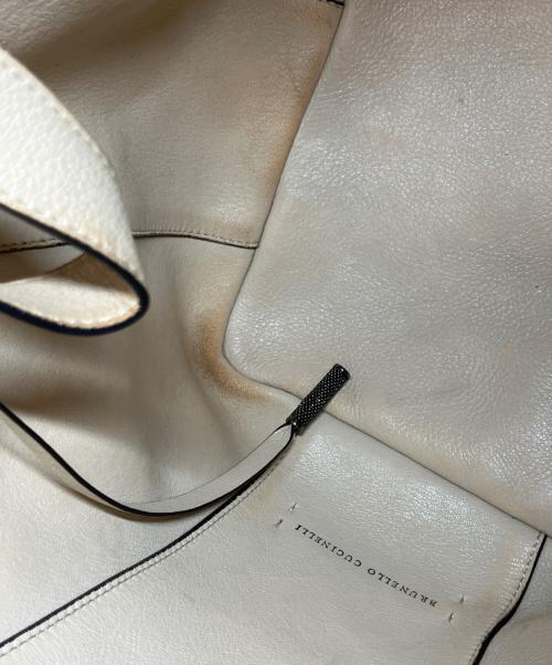 BRUNELLO CUCINELLI（ブルネロクチネリ）BRUNELLO CUCINELLI (ブルネロクチネリ) トートバッグ ベージュの古着・服飾アイテム