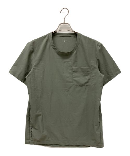 HOUDINI（フーディニ）HOUDINI (フーディニ) 半袖カットソー グレー サイズ:Ｍの古着・服飾アイテム