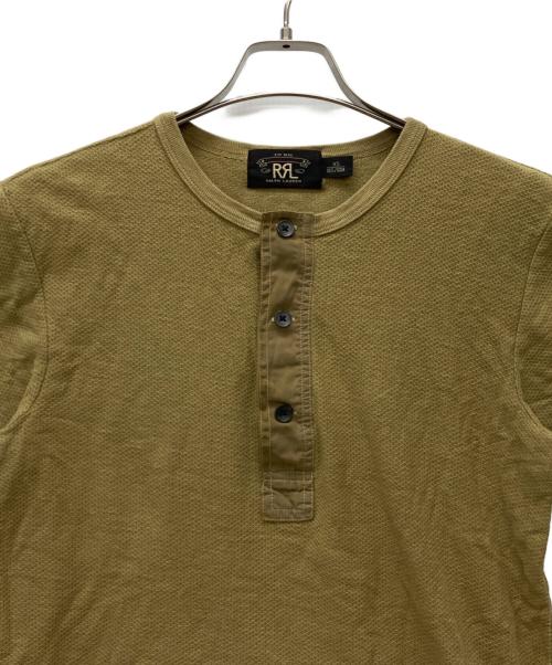 RRL（ダブルアールエル）RRL (ダブルアールエル) 半袖カットソー カーキ サイズ:XSの古着・服飾アイテム