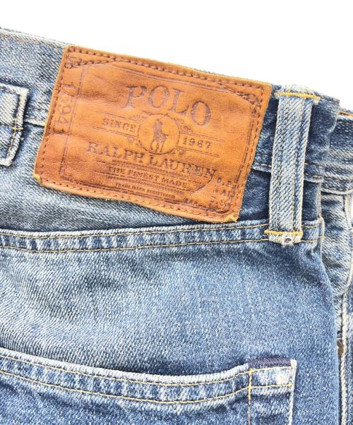 POLO RALPH LAUREN（ポロ・ラルフローレン）POLO RALPH LAUREN (ポロ・ラルフローレン) デニムパンツ インディゴ サイズ:Lの古着・服飾アイテム