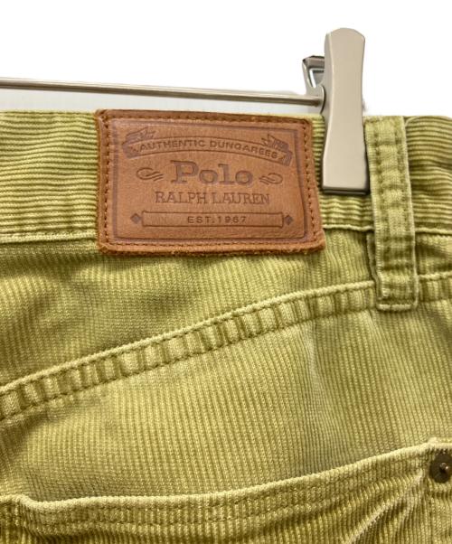 POLO RALPH LAUREN（ポロ・ラルフローレン）POLO RALPH LAUREN (ポロ・ラルフローレン) コーデュロイパンツ グリーン サイズ:W31の古着・服飾アイテム