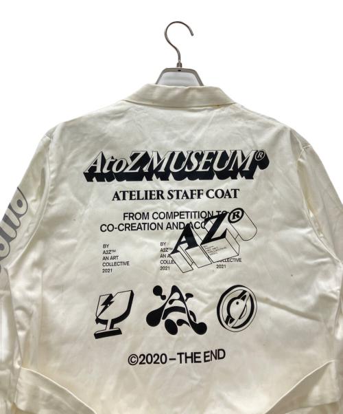 bodysong.（ボディソング）bodysong. (ボディソング) A2Z™ (エートゥージー) STAF COAT ホワイト サイズ:Sの古着・服飾アイテム