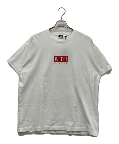 KITH（キス）KITH (キス) 半袖Tシャツ ホワイト サイズ:Lの古着・服飾アイテム