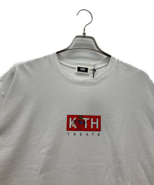 KITH（キス）KITH (キス) 半袖Tシャツ ホワイト サイズ:Lの古着・服飾アイテム