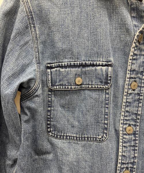 RRL（ダブルアールエル）RRL (ダブルアールエル) デニムシャツ インディゴ サイズ:不明の古着・服飾アイテム