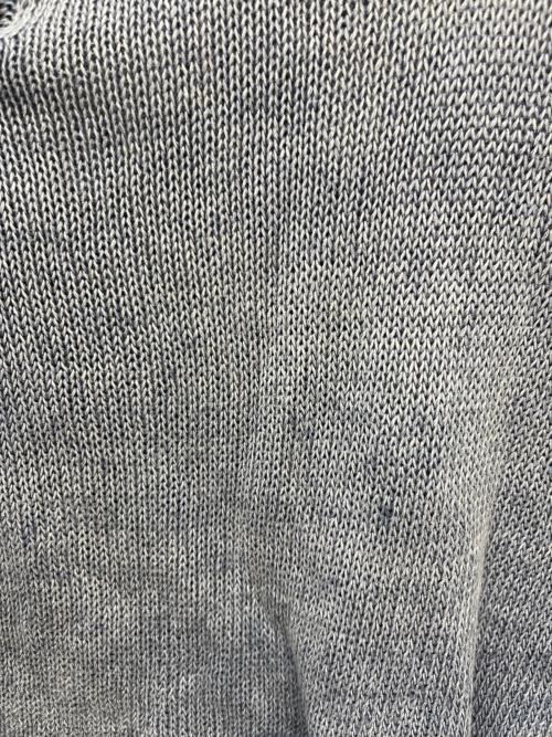 POLO RALPH LAUREN（ポロ・ラルフローレン）POLO RALPH LAUREN (ポロ・ラルフローレン) 90sリネンニット ブルー サイズ:Mの古着・服飾アイテム