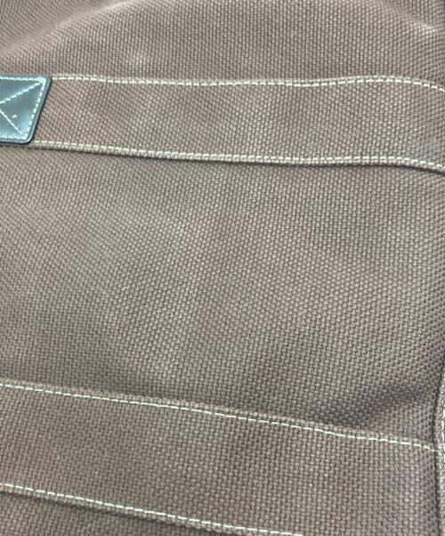 PAUL SMITH（ポールスミス）PAUL SMITH (ポールスミス) ハンドバッグ ブラウン×パープルの古着・服飾アイテム