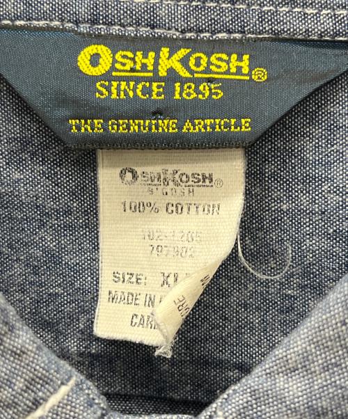 OSH KOSH（オシュコシュ）OSH KOSH (オシュコシュ) 長袖シャツ ネイビー サイズ:XLの古着・服飾アイテム