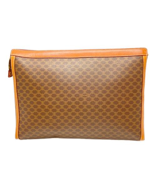 CELINE（セリーヌ）CELINE (セリーヌ) クラッチバッグ ブラウンの古着・服飾アイテム