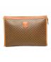 CELINE（セリーヌ）の古着「クラッチバッグ」｜ブラウン
