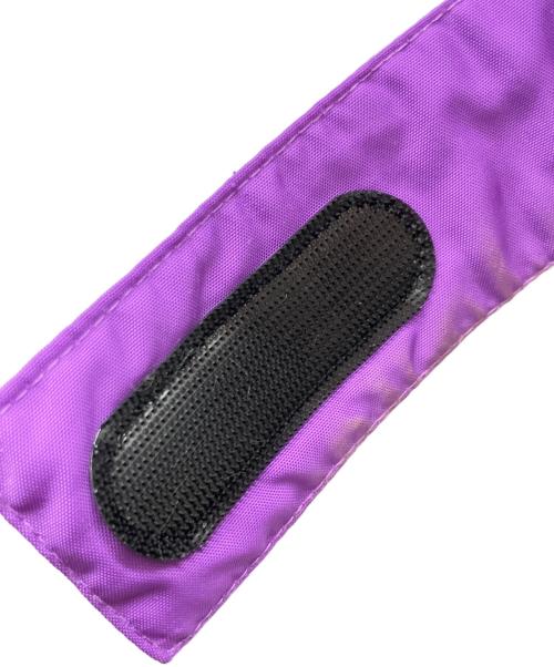 adidas（アディダス）adidas (アディダス) 22グラフィックパデットジャケット ブラック×パープル サイズ:Lの古着・服飾アイテム