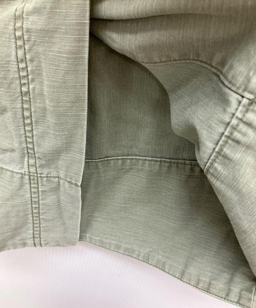 MADISON BLUE（マディソンブルー）MADISON BLUE (マディソンブルー) バックサテンタイトロングスカート カーキ サイズ:XSの古着・服飾アイテム