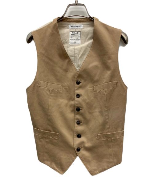 MADISON BLUE（マディソンブルー）MADISON BLUE (マディソンブルー) ベスト ピンクベージュ サイズ:02の古着・服飾アイテム