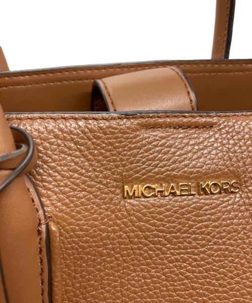 MICHAEL KORS（マイケルコース）MICHAEL KORS (マイケルコース) トートバッグ ブラウンの古着・服飾アイテム