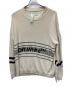 OFFWHITE（オフホワイト）の古着「薄手ニット」｜ホワイト×ブラック