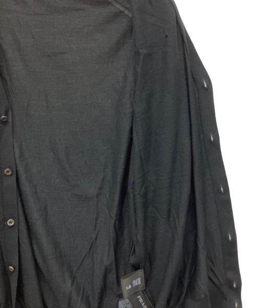 PRADA（プラダ）PRADA (プラダ) 薄手カーディガン ブラック サイズ:52の古着・服飾アイテム
