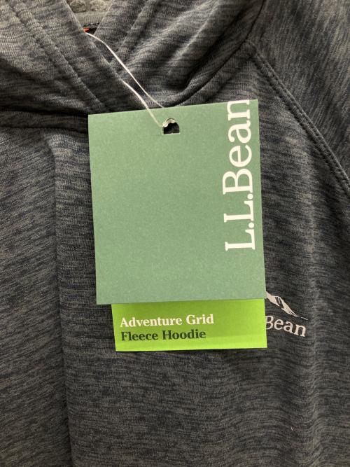 L.L.Bean（エルエルビーン）L.L.Bean (エルエルビーン) プルオーバーパーカー グレー サイズ:L　REG 未使用品の古着・服飾アイテム