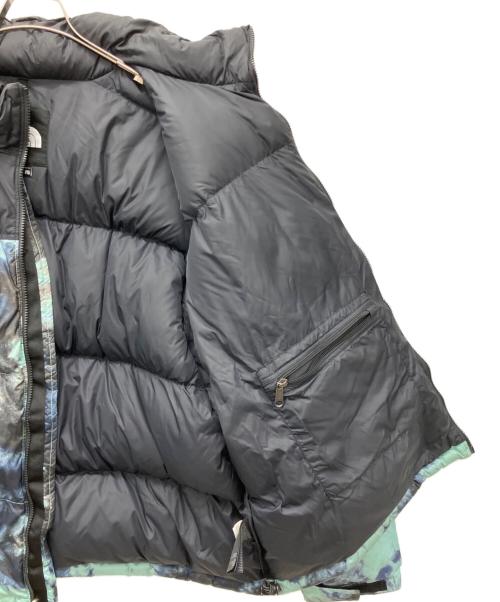 THE NORTH FACE（ザ ノース フェイス）THE NORTH FACE (ザ ノース フェイス) ダウンジャケット ブラック×グリーン サイズ:XXLの古着・服飾アイテム
