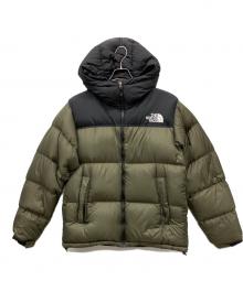 THE NORTH FACE（ザ ノース フェイス）の古着「ヌプシフーディ」｜グリーン×ブラック