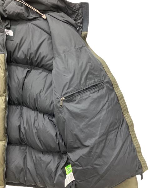 THE NORTH FACE（ザ ノース フェイス）THE NORTH FACE (ザ ノース フェイス) ヌプシフーディ グリーン×ブラック サイズ:XXLの古着・服飾アイテム
