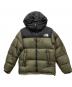 THE NORTH FACE（ザ ノース フェイス）の古着「ヌプシフーディ」｜グリーン×ブラック